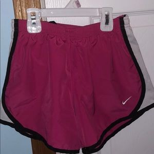 Nike pro athletic running shorts